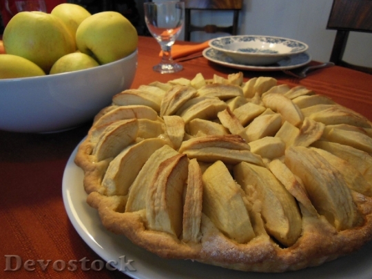 Devostock Apple Cake Apple Pie