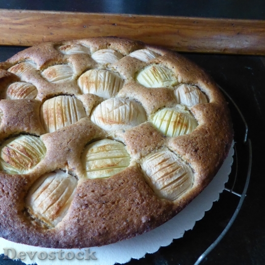 Devostock Apple Pie Cake Sweet 1