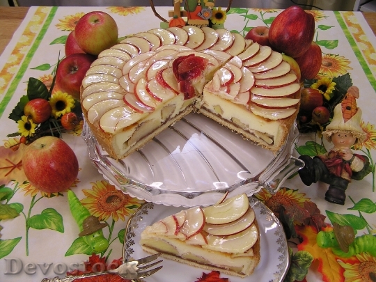 Devostock Apple Pie Food Cake