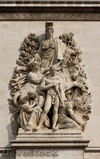 Devostock Arc De Triomphe Peace
