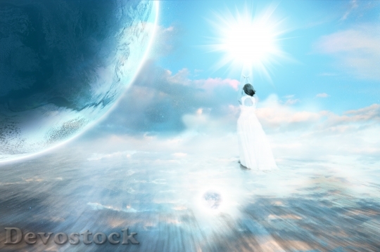 Devostock Ascension Celestial Planet Heaven