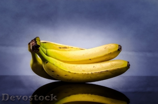 Devostock Banana Yellow Close Up