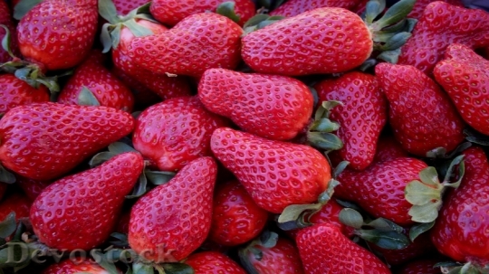 Devostock Berries Strawberries Healthy Sweet 2