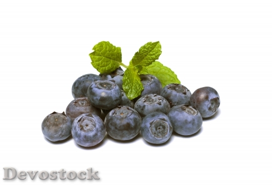 Devostock Blueberries Blueberry Fruit Food