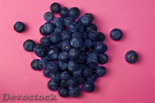 Devostock Blueberries Fruit Food Healthy