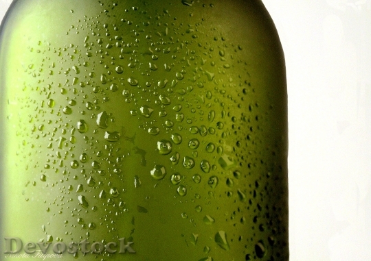Devostock Bottle Glass Bottle Green