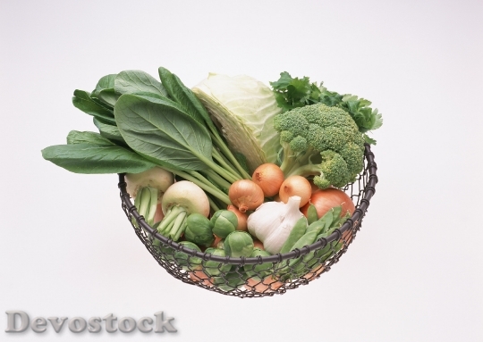Devostock Bowl Fresh Vegetables
