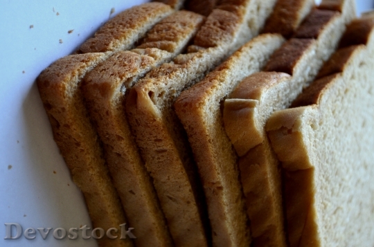 Devostock Bread Stack Slices 390249