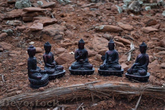 Devostock Buddhism Buddha Buddhist Figurines