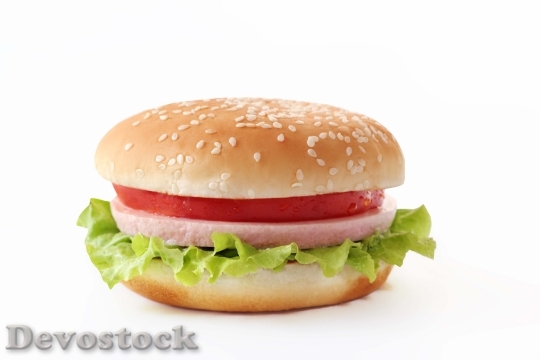 Devostock Burger Cheese Food Hamburger