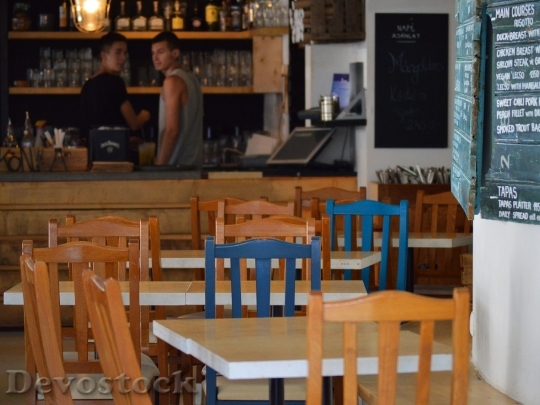 Devostock Cafe Chairs Tables Barista