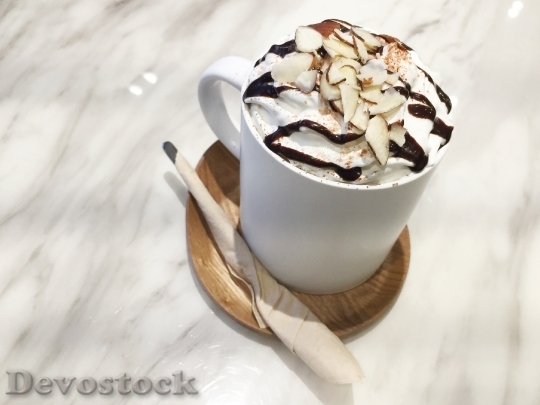 Devostock Cafe Mocha Coffee Food