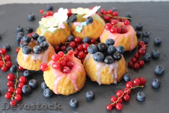 Devostock Cake Gugelhupf Fruit Bake