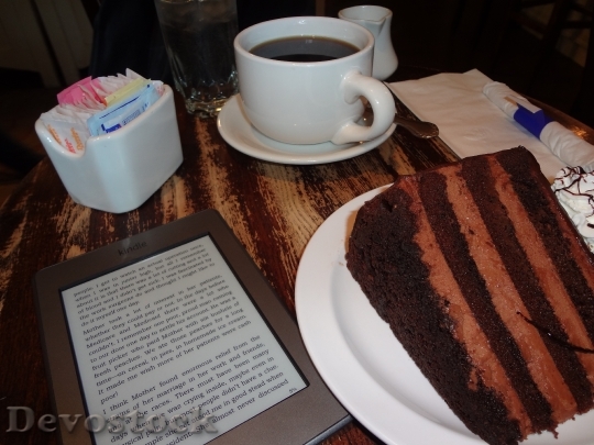 Devostock Cake Kindle Coffee 652902