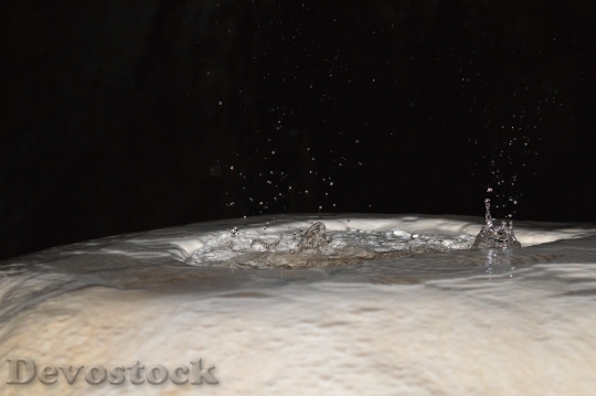 Devostock Cave Water Drops White