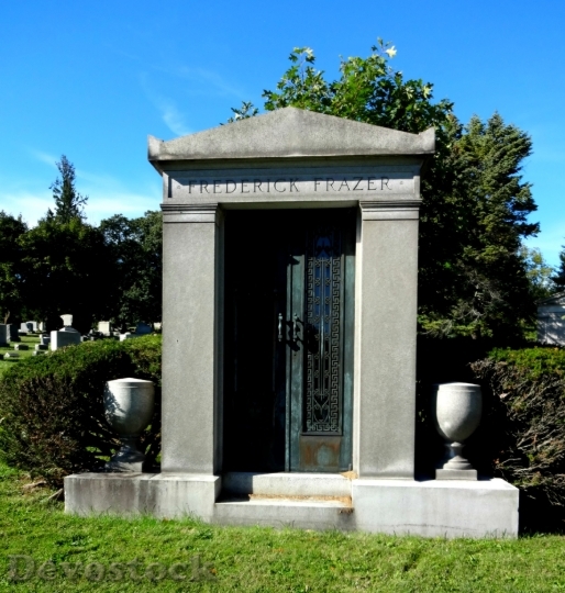 Devostock Cemetery Mausoleum Old Graveyard