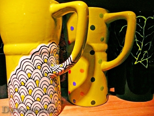 Devostock Ceramic Cups Dishes Mug