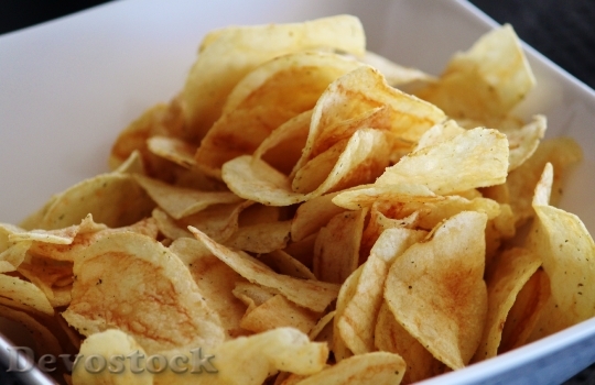 Devostock Chips Shell Salty Delicious