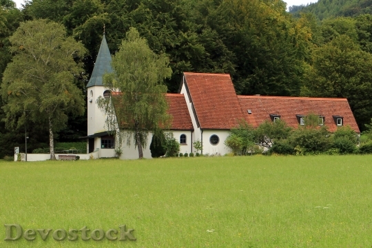 Devostock Church Church Peace Aschau