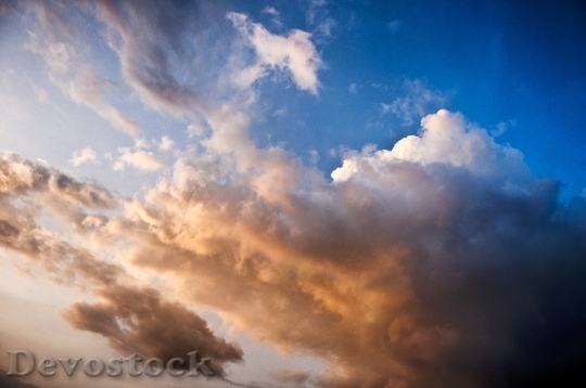 Devostock Cloud Sky Blue Summer
