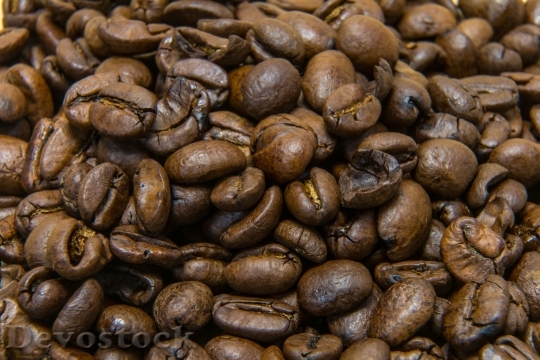 Devostock Coffee Beans Coffee Brown