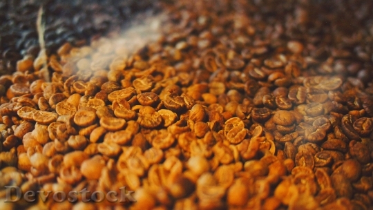 Devostock Coffee Beans Roasted Roasting