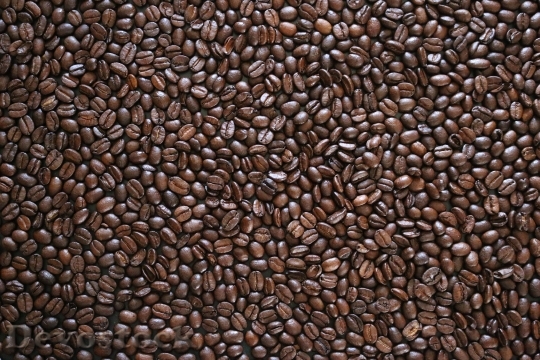 Devostock Coffee Beans Texture Bean