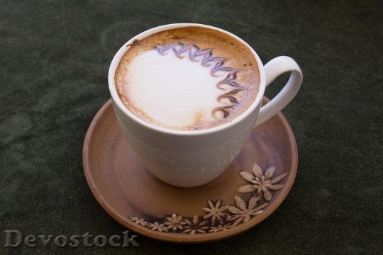 Devostock Coffee Brown Cup Drink
