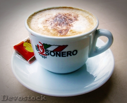 Devostock Coffee Cappuccino Caffeine Froth