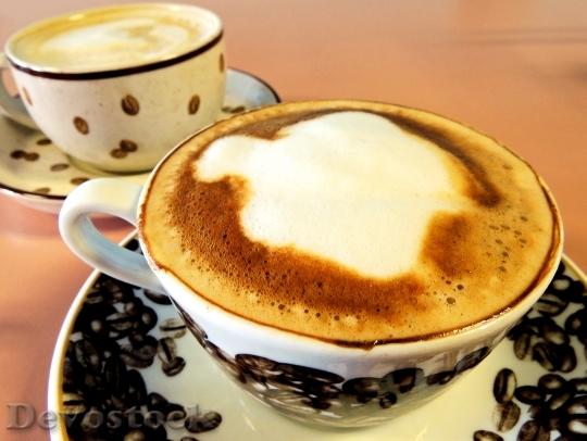Devostock Coffee Cappuccino Espresso Cafe