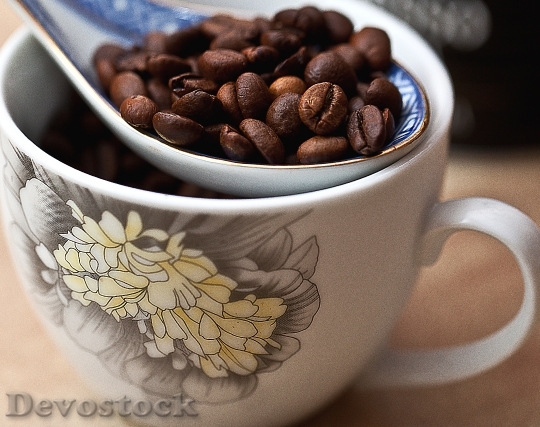 Devostock Coffee Coffee Beans Grain 1