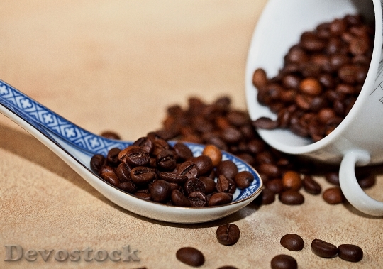 Devostock Coffee Coffee Beans Grain