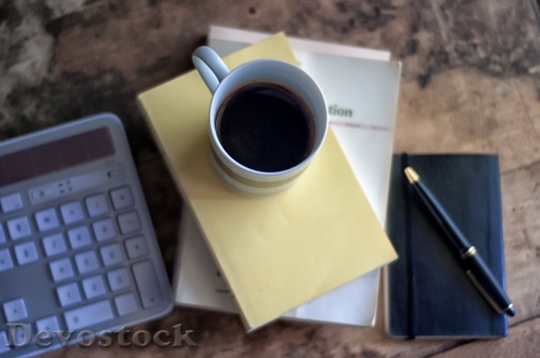 Devostock Coffee Coffee Mug Pen 1