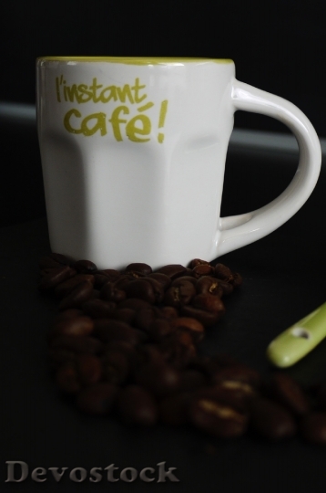 Devostock Coffee Cup Beans Drink 0