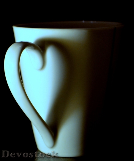 Devostock Coffee Cup Henkel Heart