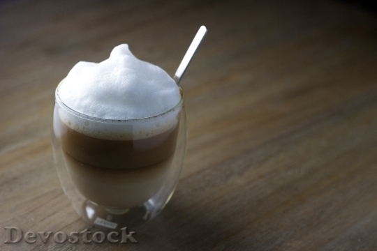 Devostock Coffee Cup Latte Foam