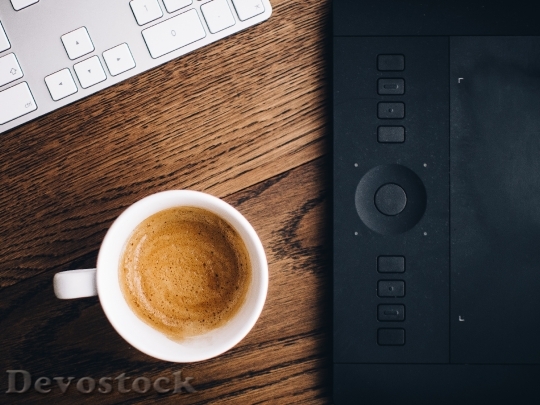 Devostock Coffee Desk Workplace Business