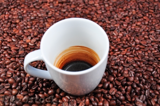 Devostock Coffee Empty Cup Coffee