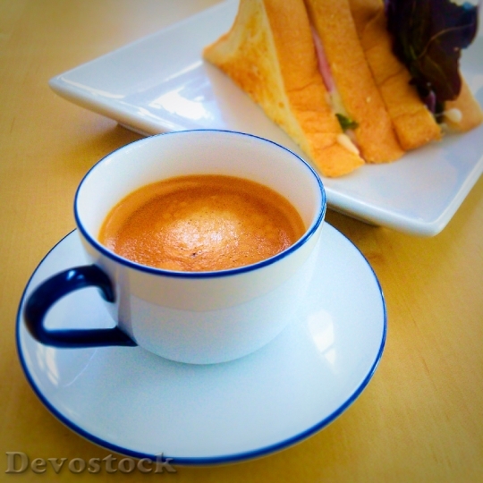 Devostock Coffee Espresso Caffeine Black