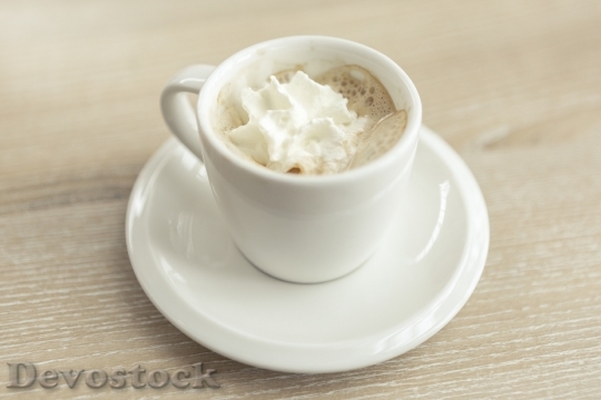 Devostock Coffee Espresso Whipped Cream