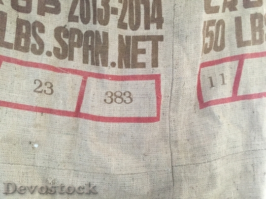 Devostock Coffee Jute Bag Fabric 0