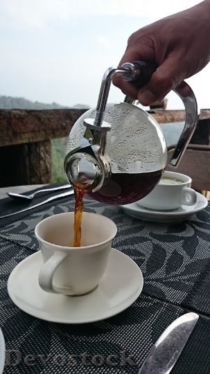 Devostock Coffee Kopi Luwak Pouring