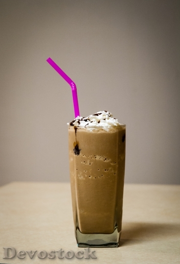 Devostock Coffee Milkshake Drink Food
