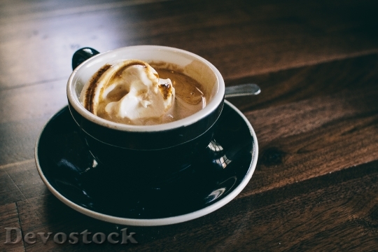 Devostock Coffee Mug Beverage Cream