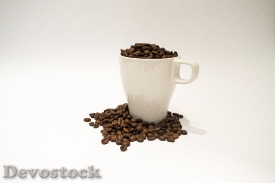 Devostock Coffee Mug Cup Brown