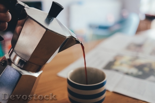 Devostock Coffee Pour Pouring Cup