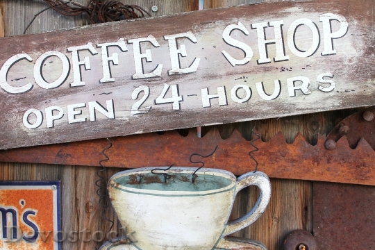 Devostock Coffee Shop Coffee Sign