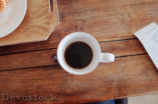 Devostock Coffee Table Cup Coffee