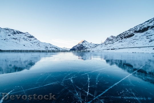 Devostock Cold Glacier Snow 3057