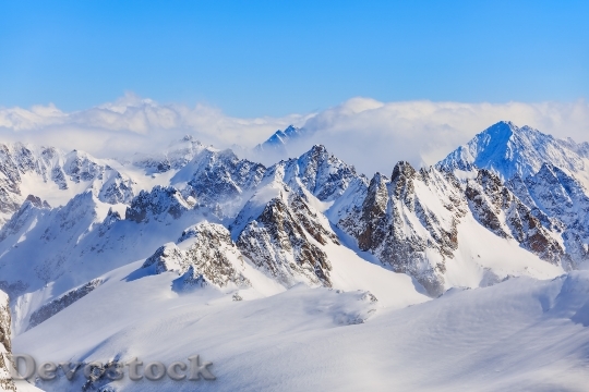 Devostock Cold Glacier Snow 7158